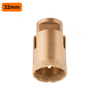 Serra Copo Diamantada Para Esmerilhadeira 32mm Rosca M14 - Cortag - Imagem 2