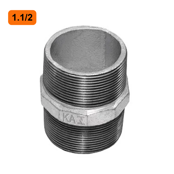 15301483835-niple-galvanizado-1-12-remadi-campinas.png Niple Galvanizado 1.1/2 - Remadi - Imagem 2