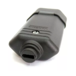 Tomada Plug Preta 2P+T 10A Com Prensa Cabo TMD11-3 - Margirius - Imagem 2