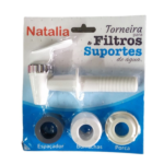 Torneira Branca Encartelada Para Filtro De Barro - Natalia