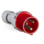 Plugue Móvel KM 3 Polos 380/415V 16A Vermelho - Krausmuller