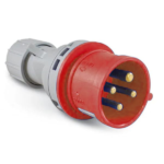 KM Plugue Móvel 4 Polos 380/415V 32A Vermelho - Krausmuller