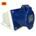 KM Tomada de Sobrepor 3 Polos 200/250V 32A Azul - Krausmuller - Imagem 2