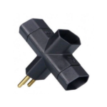 Adaptador Benjamim 2p + T 10A 250V 2500 W MarGirius