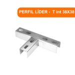 Emenda Int. T 38x38 E-Pz Perfil Líder - Imagem 2