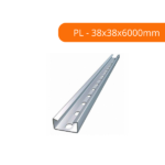 Perfilado Perfurado Reforçado G-Pz 38x38x6000mm #24 Perfil Líder - Imagem 2