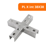 Emenda Int. X 38x38 E-Pz Perfil Líder - Imagem 2