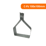 Gancho Horizontal C-Pz 100x100mm - Imagem 2