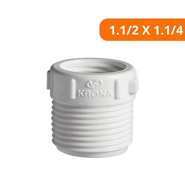 15321369167-2.png Bucha Redução Roscável 1.1/2 X 1.1/4 - Krona - Imagem 2