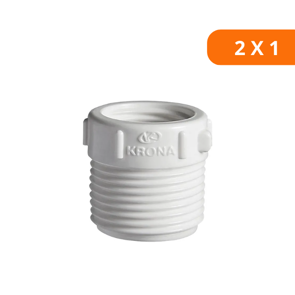 15321369526-perfil-lider-18.png Bucha Redução Roscável 2 X 1 - Krona - Imagem 2
