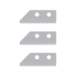 Kit Lâminas Para Raspador De Argamassa - Cortag