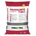 Argamassa Polivalente 7 em 1 Cinza 20KG Kerakoll