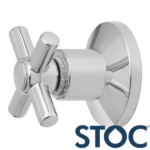 Acabamento Para Registro DN20 1/2'' 3/4'' 1'' Padrão de Estria C66 - Stoc - Imagem 2