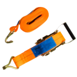 Conjunto Cinta E Catraca 1500kg 50mm 9m Gancho J Laranja Mave