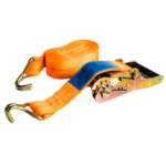 Conjunto Cinta E Catraca 1500kg 50mm 9m Gancho J Laranja Mave - Imagem 2