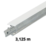 Perfil Forro Modular Principal T24 Clicado 3125mm Branco Rupia - Imagem 2