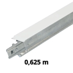 Perfil Forro Modular Travessinha T24 Clicado 625mm Branco Rupia - Imagem 2