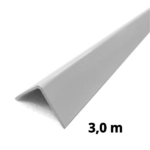 Perfil Forro Modular Cantoneira 3000mm Branco Rupia - Imagem 2