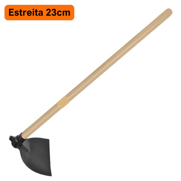 15297945141-enxada-goivada-estreita-com-cabo-canal-campinas.png Enxada Goivada Estreita Com Cabo - Canal - Imagem 2