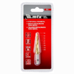 Broca Escalonada 4-6-8-10-12-14-16-18-20-22-24-26-28-30-32 Aço Rápido, Professional. Espiral, - MTX