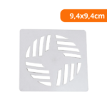 Grelha Quadrada Branca 9,4x9,4cm - Astra - Imagem 2