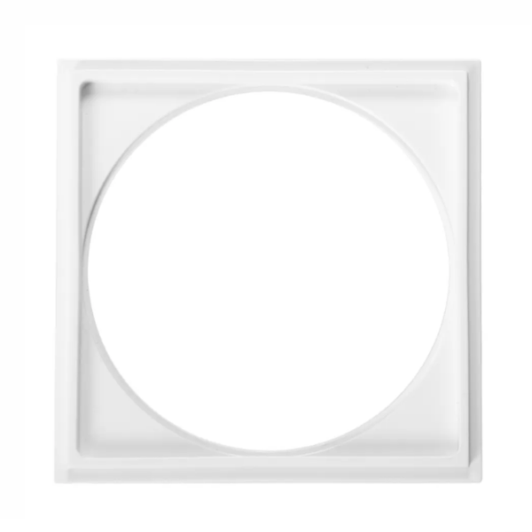 15323720915-1.png Porta-Grelha Quadrada Branca 9,4x9,4cm - Astra - Imagem 1