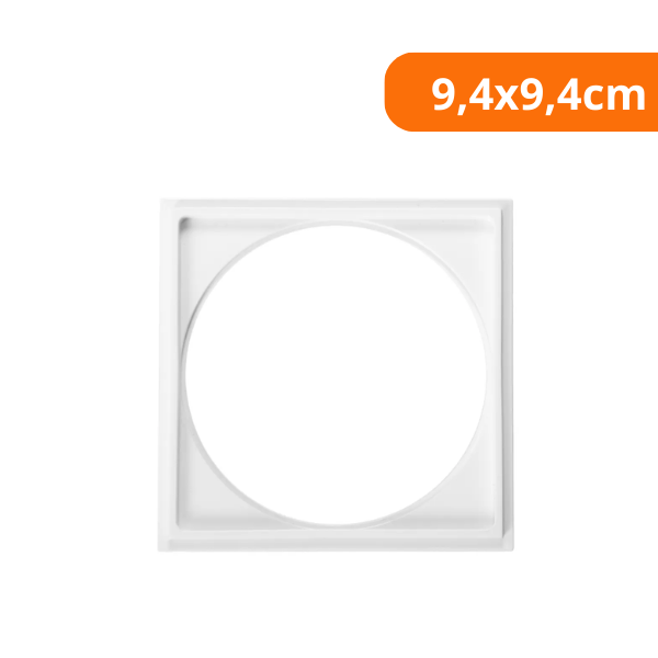 15323721036-imagens-prod-51.png Porta-Grelha Quadrada Branca 9,4x9,4cm - Astra - Imagem 2