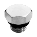 Plug P/ Fechar Furo Em Torneira Cromado M8 X 10mm Saco Plástico C/ 1 Peça - Blukit