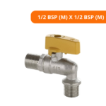 Registro Esfera 90 P/ Gás 1/2 BSP (M) X 1/2 BSP (M) Estojo C/ 1 Peça - Blukit - Imagem 2