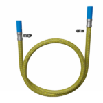 Kit Instalação Gás C/ Flexível Espigão 3/8 X Espigão 3/8 1,20m Saco Plástico C/ 1 Peça - Blukit