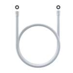 Flexível P/ Duchas Branco X Branco Liso 1,20m Saco Plástico C/ 1 Peça - Blukit