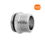 Adaptador Para Instalação Ducha Higiênica Em Torneira Deca Antigo Saco Plástico C/ 1 Peça - Blukit - Imagem 2