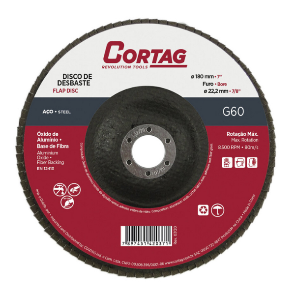 15326505366-disco-de-desbaste-flap-7-180-mm-oa-bf-g60-cortag-itu.png Disco De Desbaste Flap 7