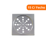 Grelha Quadrada 15 C/ Fecho - Clarinox - Imagem 2