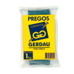 Prego Com Cabeça 17x27 Gerdau – Pacote com 1 Kg