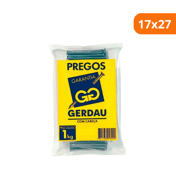 15328812583-prego-c-cabeca-17x27-117000173-gerdau-campinas.png Prego Com Cabeça 17x27 Gerdau – Pacote com 1 Kg - Imagem 2