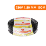 Cabo Flexível Preto 750v 1,50 Mm 100m - Megatron - Imagem 2