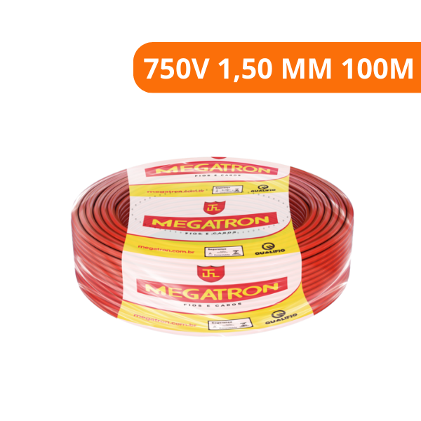 15329092406-cabo-flexivel-vermelho-750v-1-50-mm-100m-megatron-campo-limpo-2.png Cabo Flexível Vermelho 750v 1,50 Mm 100m - Megatron - Imagem 2