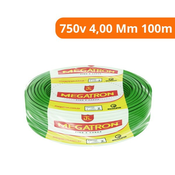 15329588903-cabo-flexivel-verde-750v-4-00-mm-100m-megatron-campo-limpo.png Cabo Flexível Verde 750v 4,00 Mm 100m - Megatron - Imagem 2