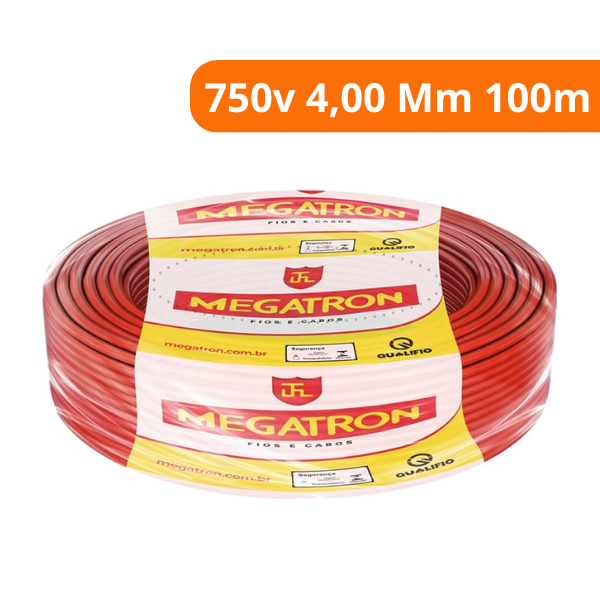 15329593640-cabo-flexivel-vermelho-750v-4-00-mm-100m-megatron-campinas.png Cabo Flexível Vermelho 750v 4,00 Mm 100m - Megatron - Imagem 2