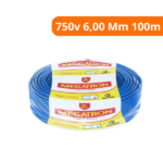 Cabo Flexível Azul 750v 6,00 Mm 100m - Megatron - Imagem 2
