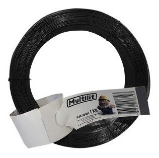 15166989322-d-671963-mlb51405405385-092022-o.jpg Arame Recozido Preto Bwg12 1kg 2,77mm - Imagem 1