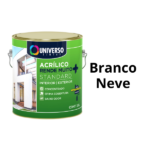 Tinta Acrílica Fosca Rende Muito Standard Interior e Exterior Branco Neve 3,6 L Universo - Imagem 2