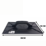 Desempenadeira Galo PS AI Preta Corrugada 18x30