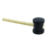 Martelo de Borracha Preto 80mm 419 Thompson