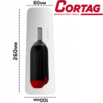 Desempenadeira Inox Efeito Decorativo Cabo Adi Cortag - Imagem 3