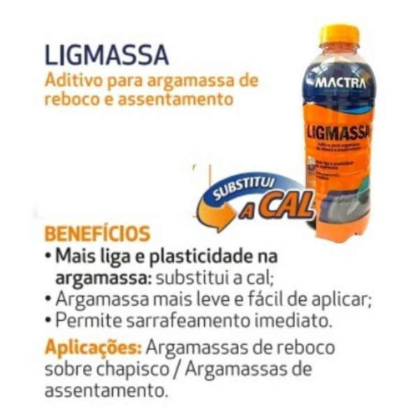 15213278896-15212684840-15172604213-irwin2030.png Aditivo De Argamassa De Reboco E Assentamento Ligmassa 900 ML - Mactra - Imagem 4