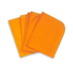 Flanela Para Limpeza 28X48cm Laranja