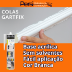Cola Gartfix Para Rodapé Poliestireno E Moldura Isopor Bisnaga 400g - Imagem 4