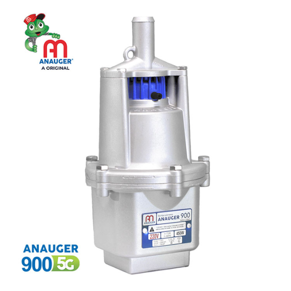 15271471797-bomba-submersa-vibratoria-900-para-poco-450w-elevacao-maxima-70m-5g-220v-anauger-campo-limp.png Bomba Submersa Vibratória 900 Para Poço 450W Elevação Máxima 70m 5G 220V Anauger - Imagem 2